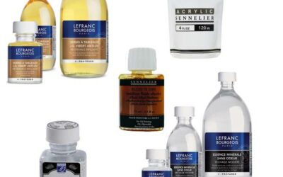 Les médiums, gels et retardateurs pour l’acrylique en vente à Montpellier