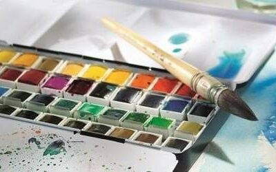 Les peintures aquarelles de Sennelier sur Montpellier