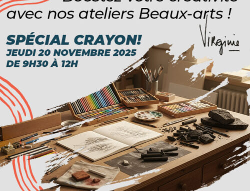 Atelier spécial crayon le jeudi 20 novembre!